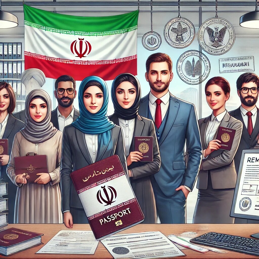 اقامت کاری ایران