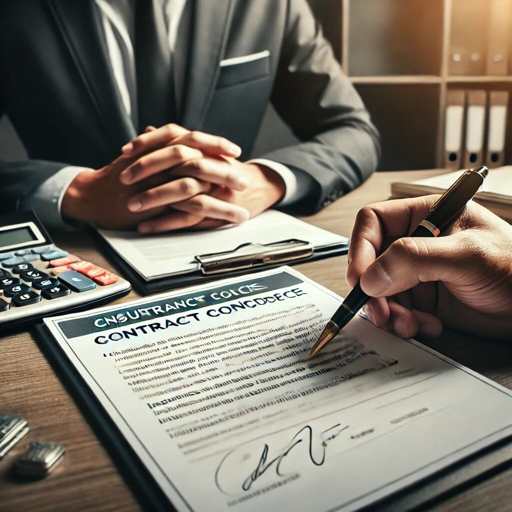 ضریب قرارداد پیمانکاری