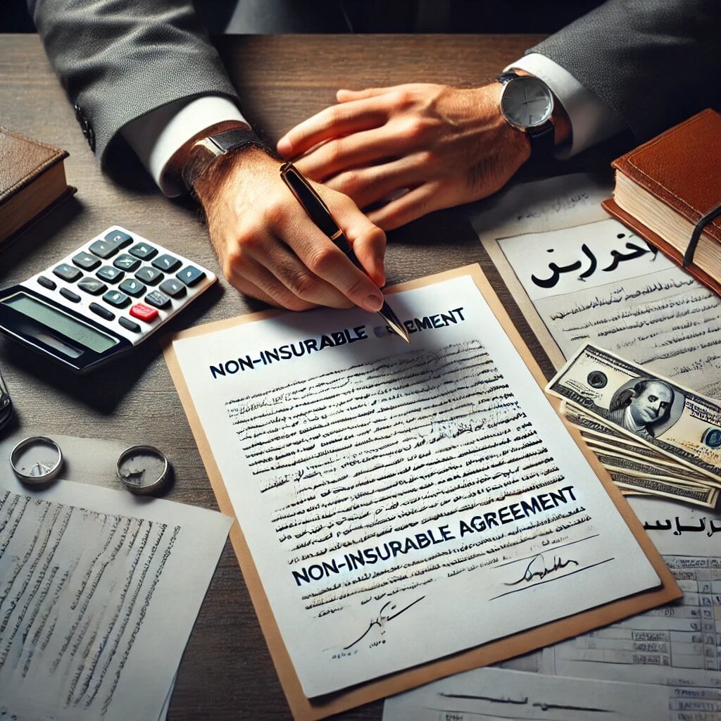 قرارداد هایی که مشمول بیمه نمی شوند