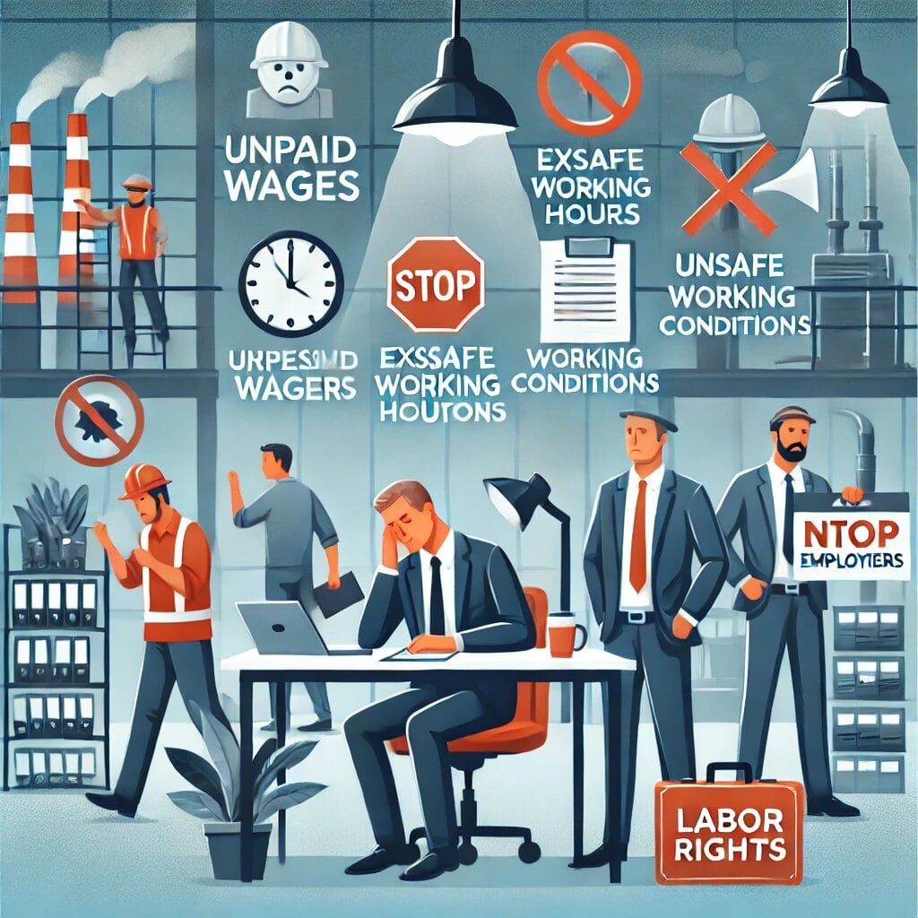 تخلفات کارفرمایی