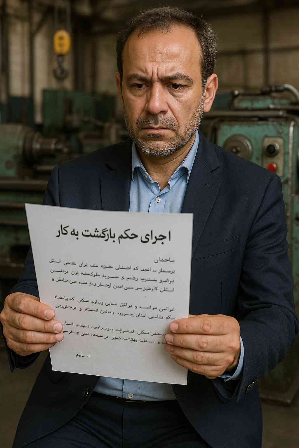 اجرای حکم بازگشت به کار