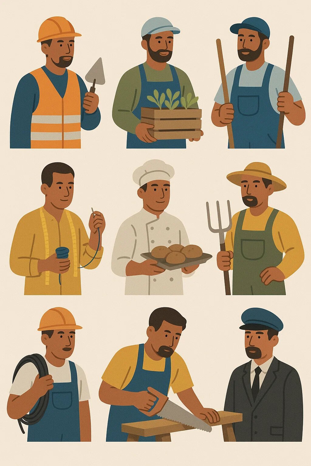 مشاغل مجاز برای اتباع خارجی در ایران