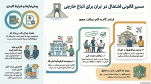 ویزای کاری اتباع خارجی در ایران – مراحل و شرایط قانونی