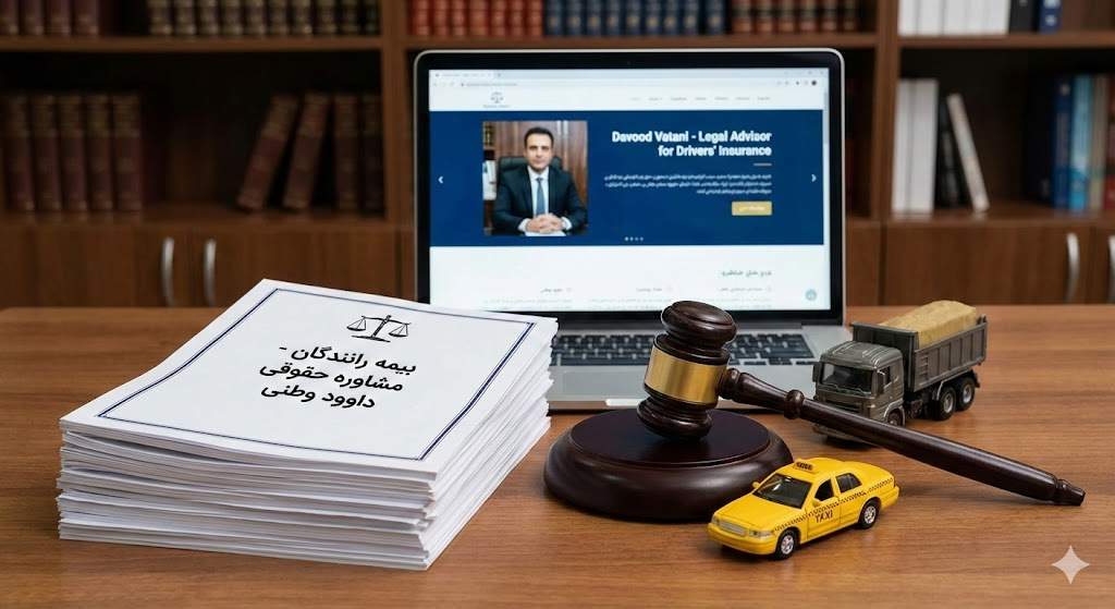 مشاوره حقوقی تخصصی بیمه رانندگان با وکیل داوود وطنی
