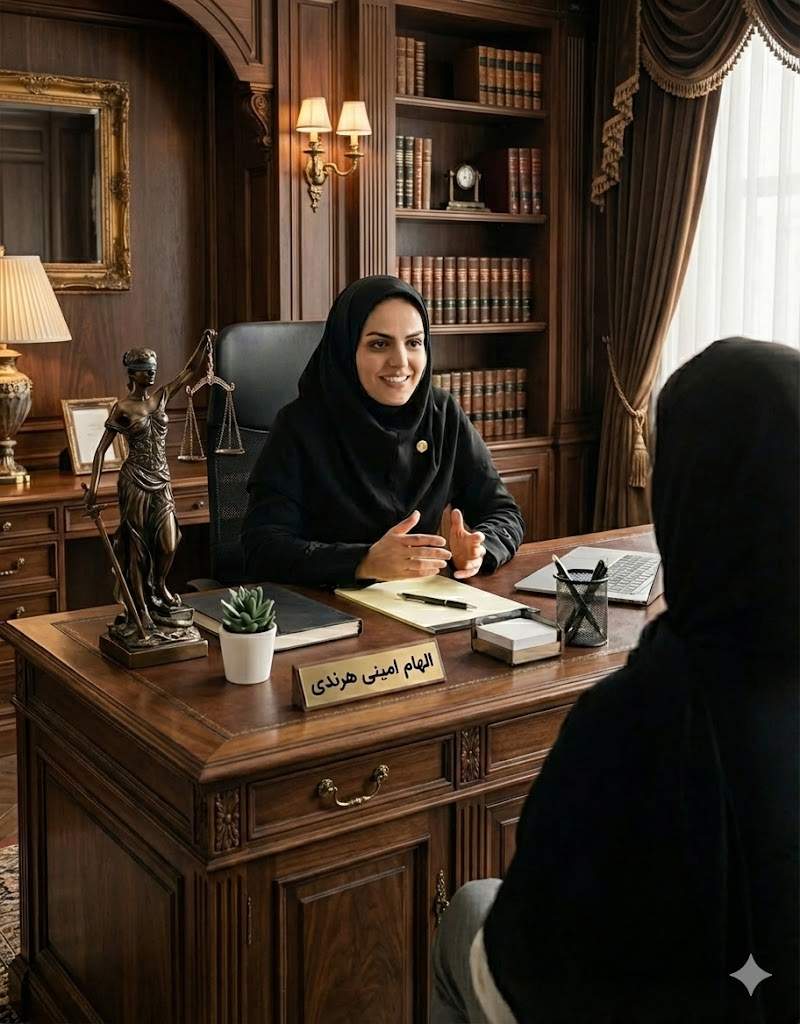 وکیل الهام امینی هرندی