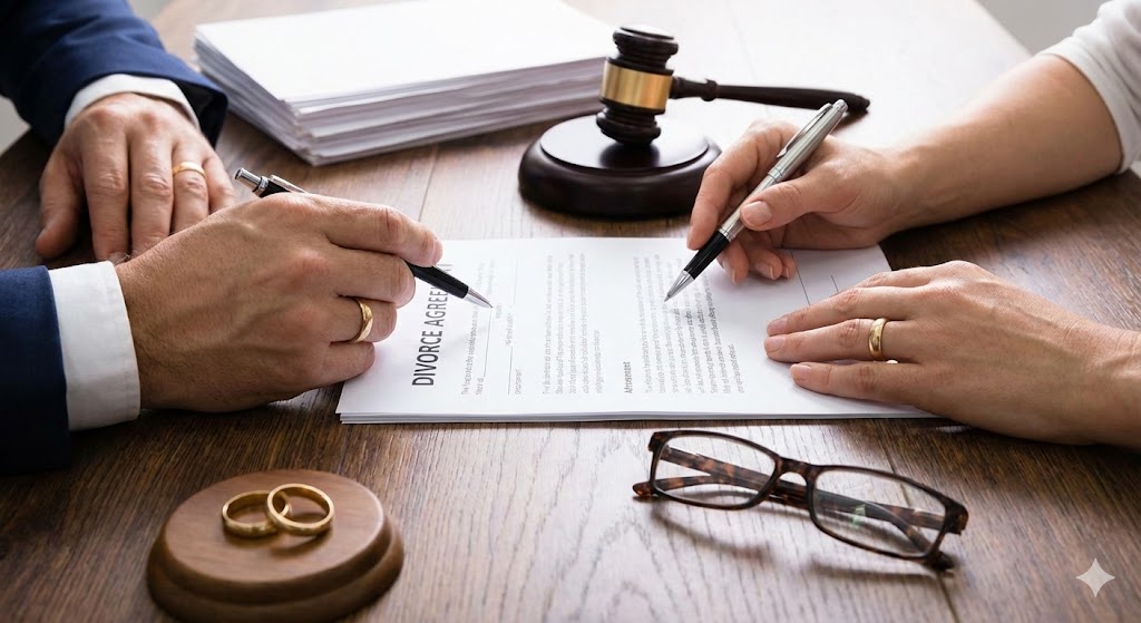 نمونه تصویر توافق نامه طلاق رسمی