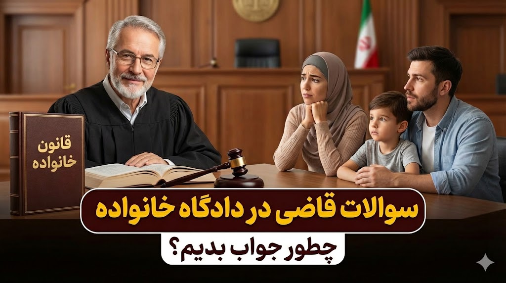 سوالاتی که قاضی در دادگاه طلاق می‌پرسد