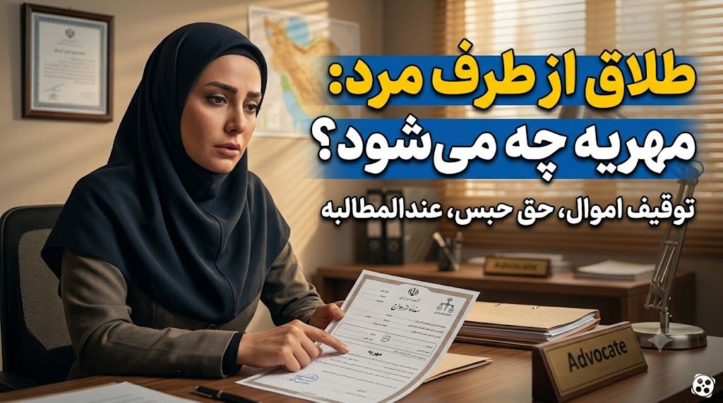 راحل قانونی گرفتن مهریه در صورت درخواست طلاق از طرف مرد